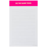 Do the Damn Thing Notepad