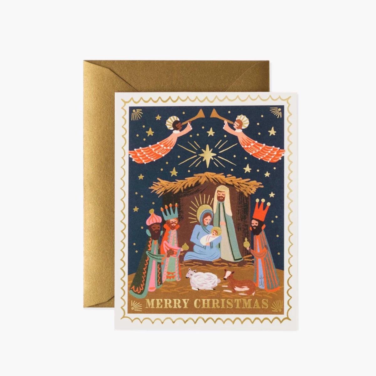 Nativity Scene Card