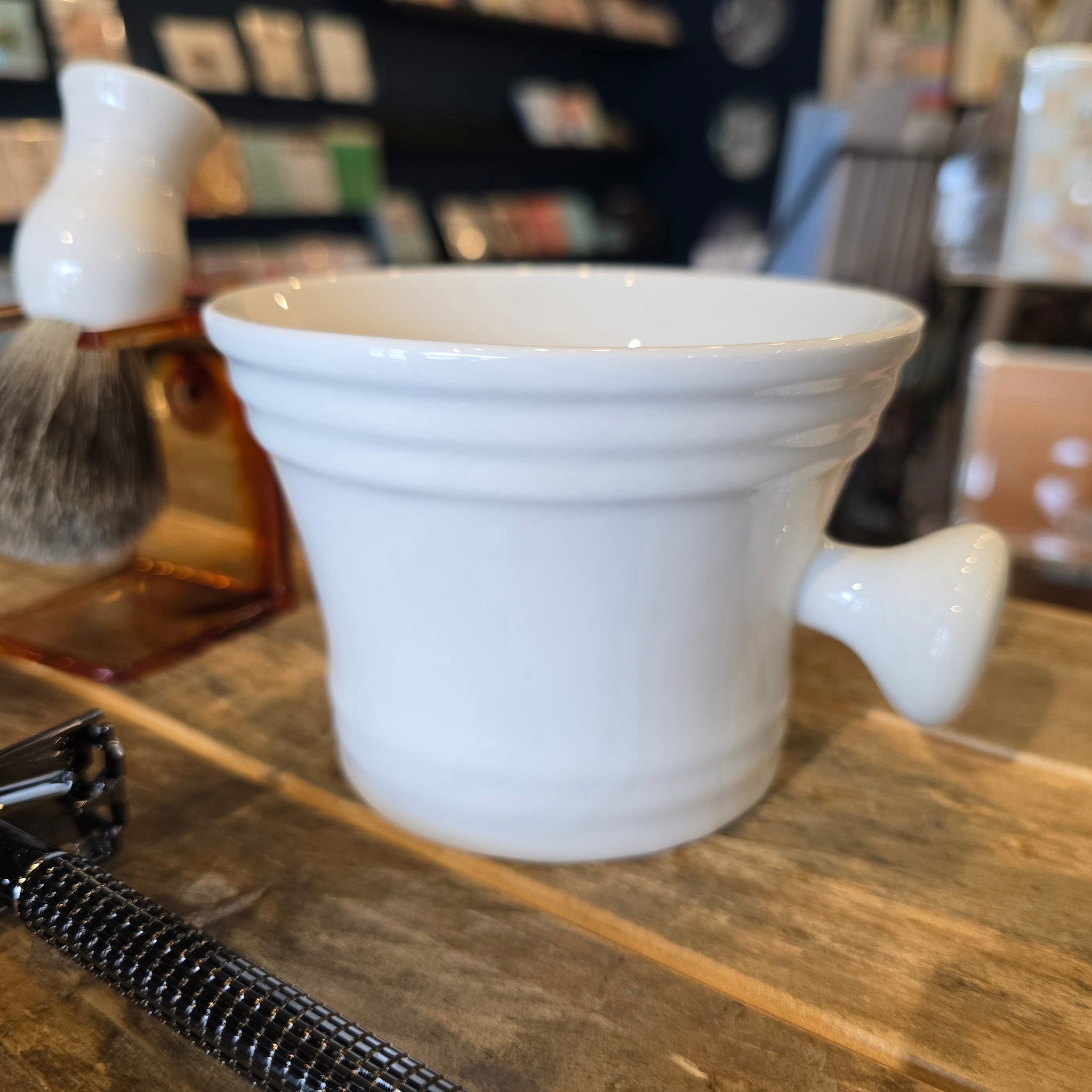 Ceramic Shaving Mug