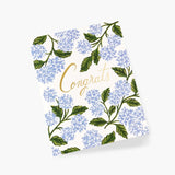 Hydrangea Congrats Greeting Card