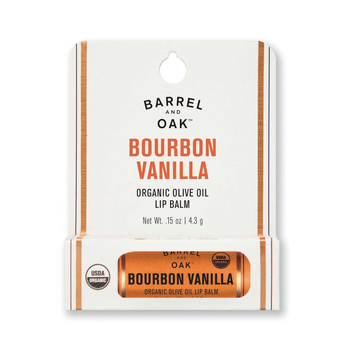 Organic Lip Balm - Bourbon Vanilla