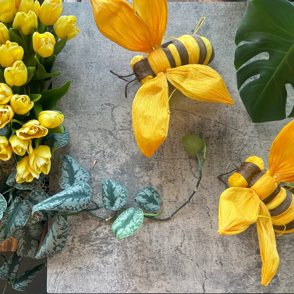 Handmade Paper Giant Bee