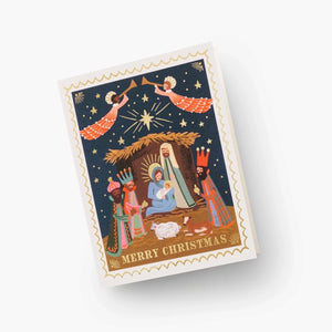 Nativity Scene Card