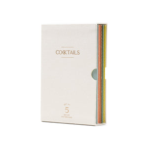 Cocktail Recipe Notebooks-Set of 5