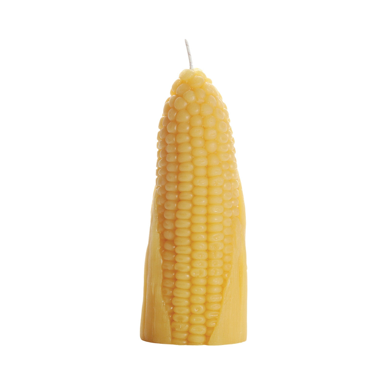 Corn Cob Beeswax Candle