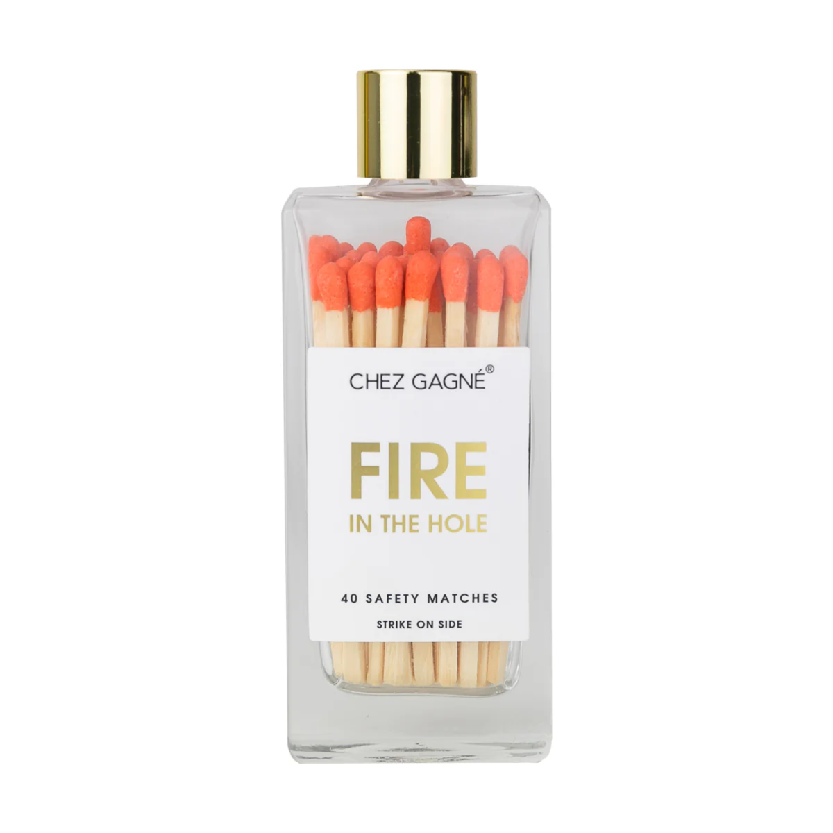 Fire in the Hole - Glass Bottle Matches