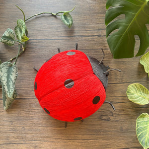 Handmade Red Paper Ladybug