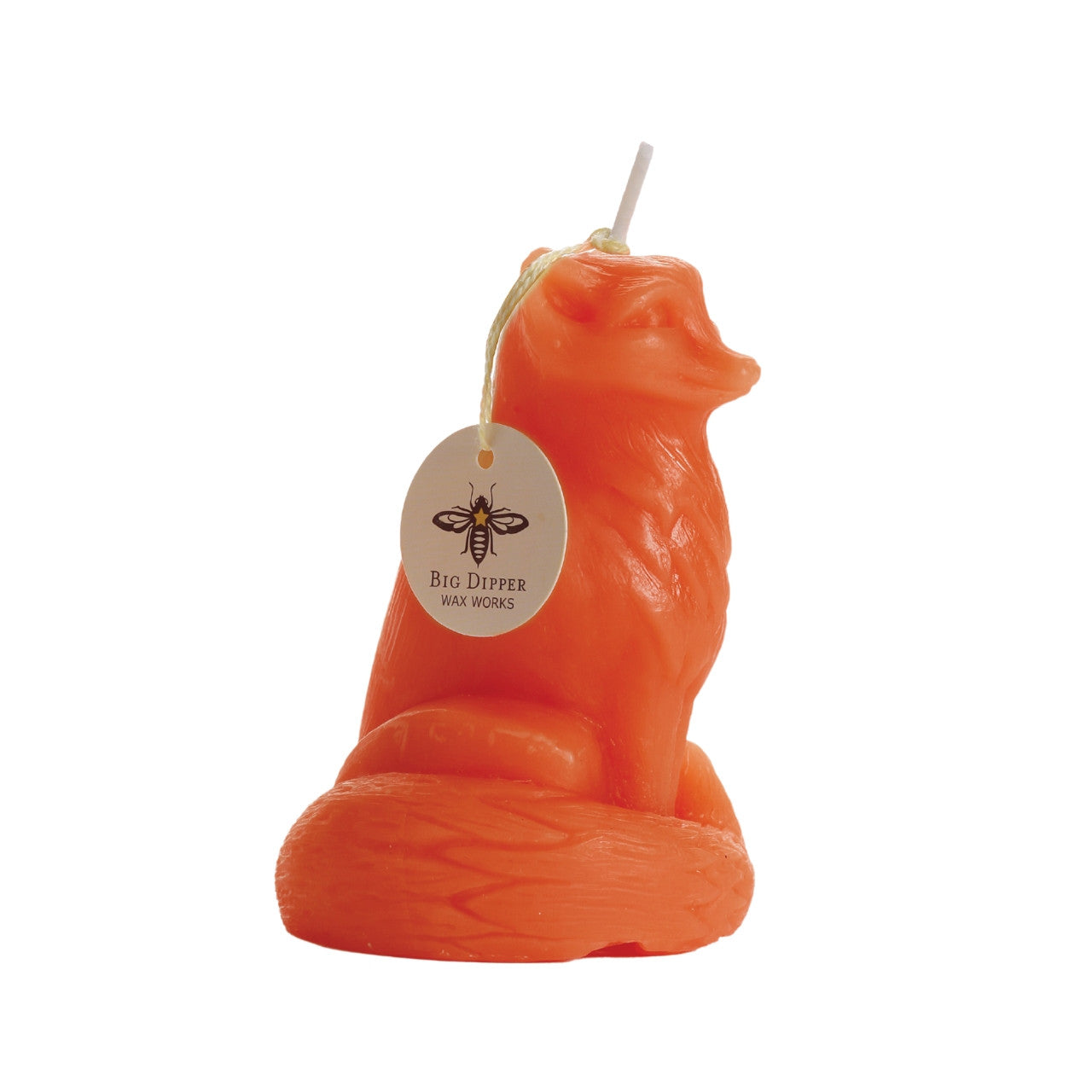 Orange Fox Beeswax Candle