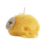 Hedgehog Beeswax Candle