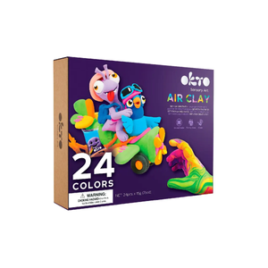 24 pc - Air Clay Creativity Kits