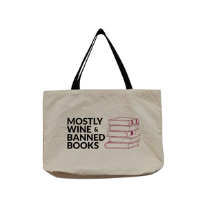 Wine & Banned Books Tote