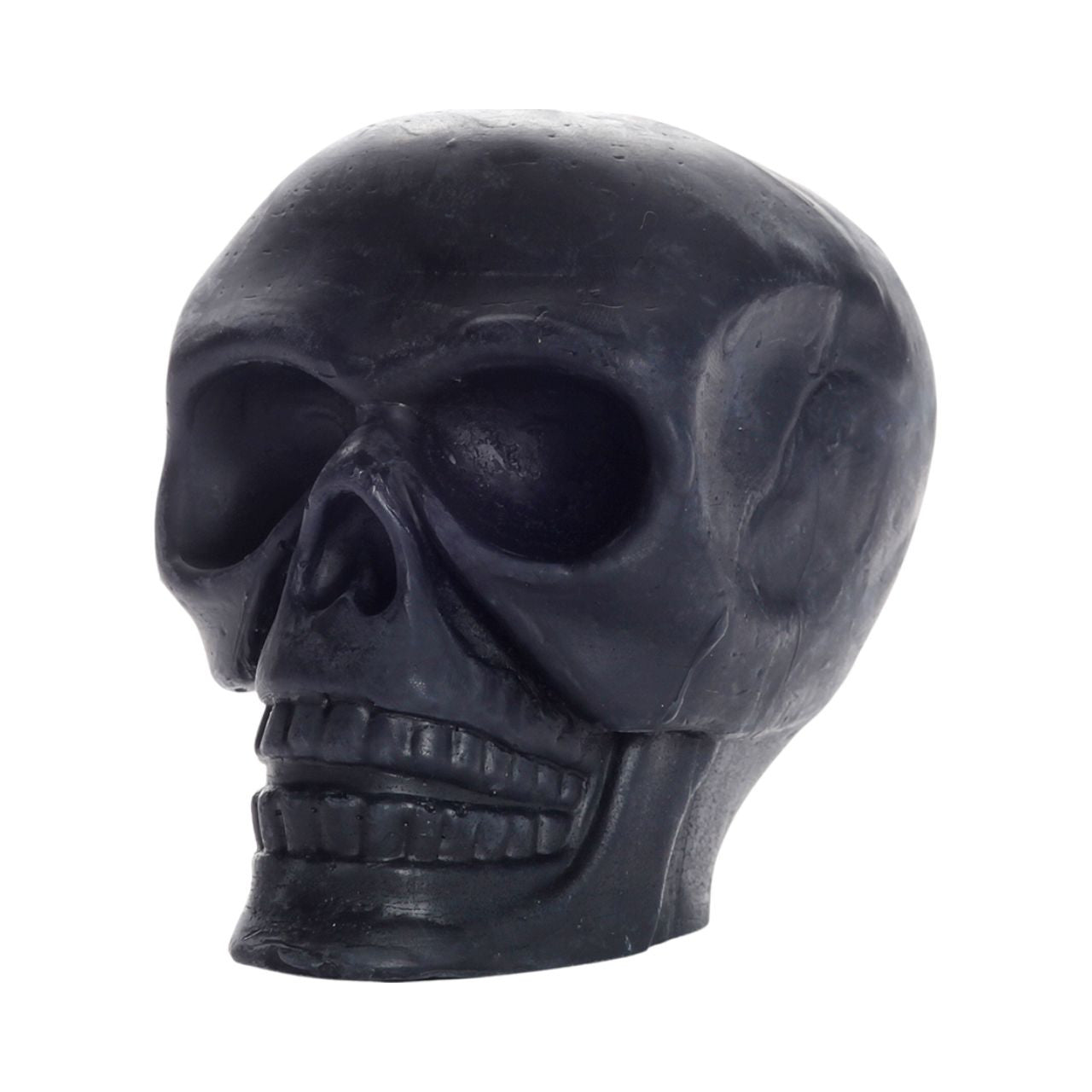 Black Skull Beeswax Candle