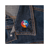 Fuck Spinner Interactive Enamel Pin