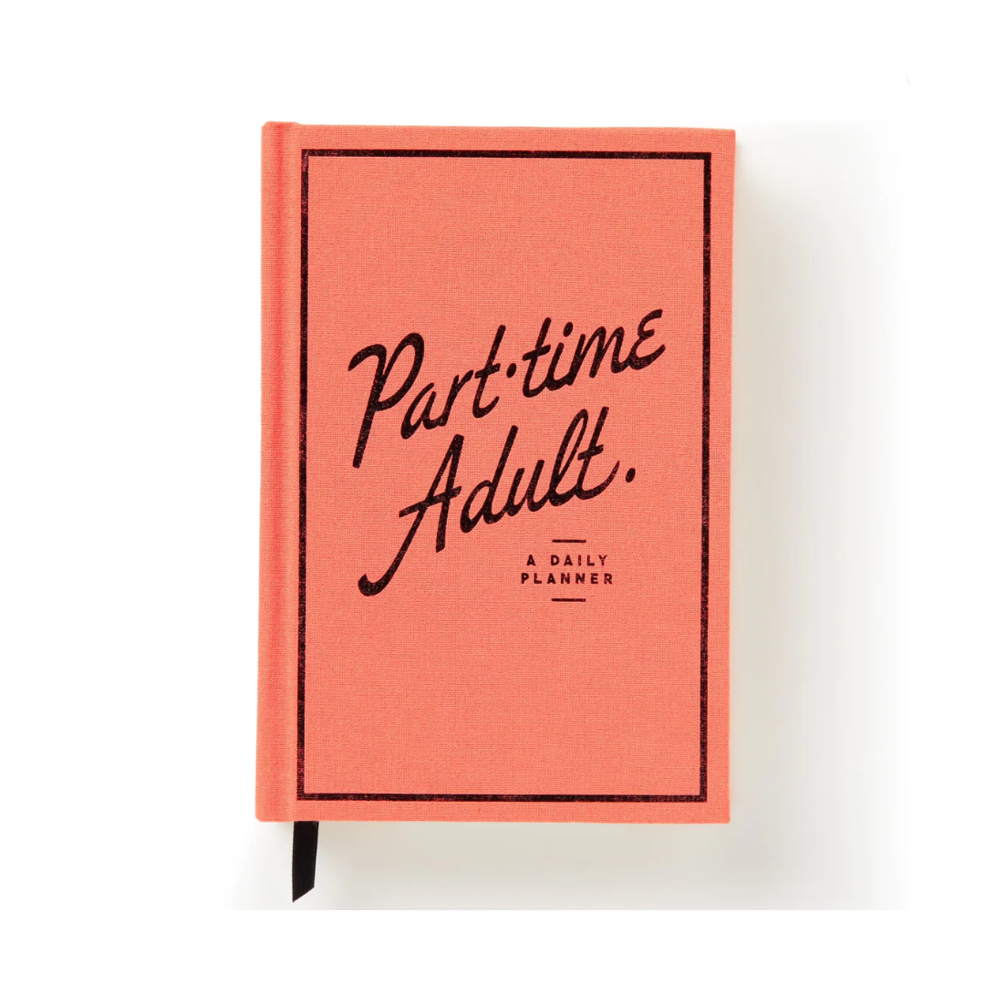 Part-Time Adult Undated Daily Planner