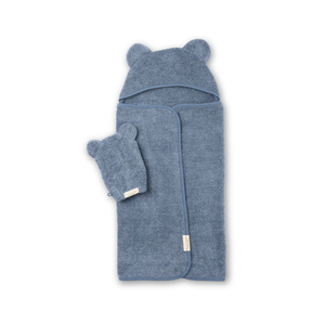 Hooded Towel + Wash Mitt