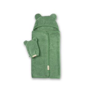 Hooded Towel + Wash Mitt