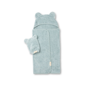 Hooded Towel + Wash Mitt