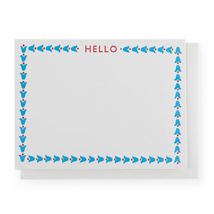 Hello Tulips Notecard Set