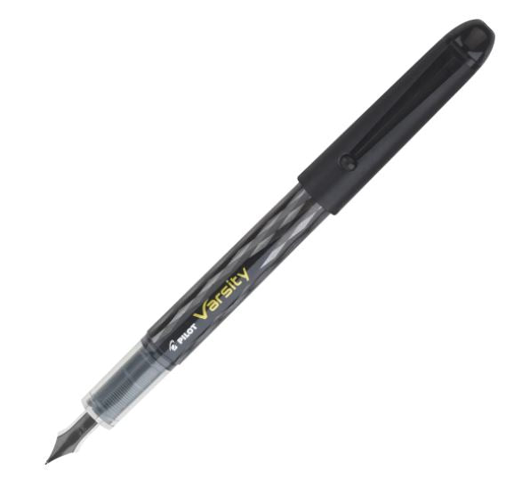 Varsity Disposable Fountain Pen - Black