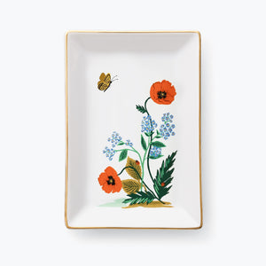 Poppy Botanical Catchall Tray