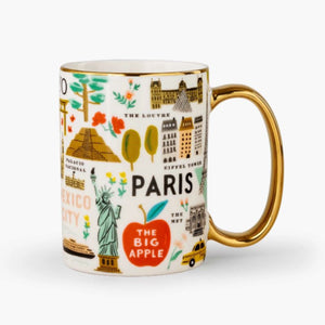 Bon Voyage Porcelain Mug